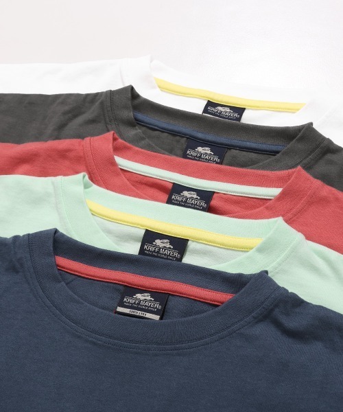 KRIFF MAYER Lady's Collection(クリフメイヤーレディースコレクション)の「【綿100%】クリフラビットドルマンチュニック(Tシャツ/カットソー・レディース・レッド/ネイビー/ミント/チャコール/オフホワイト・LARGE/MEDIUM)」の16枚目の写真