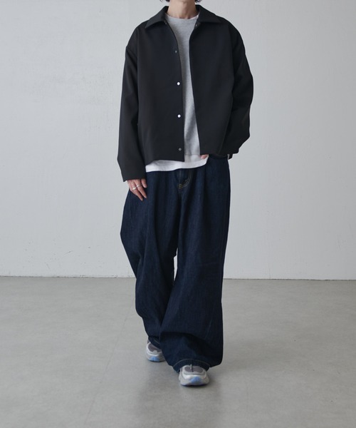 Lui's(ルイス)の「ダブルクロスブルゾン(ブルゾン・メンズ・モカ/ブラック・S/M)」の18枚目の写真