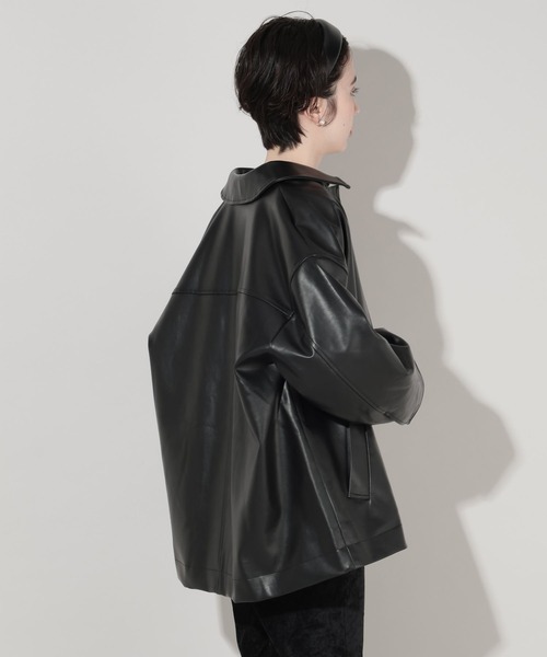 GEORGE'S（ジョージズ）の「アソートステンカラージャケット（その他アウター・レディース・ブラック/ベージュ/キャメル・SMALL/MEDIUM）」の11枚目の写真