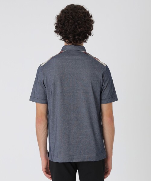 セール】【一部店舗限定】ショルダーチェックポロシャツ（ポロシャツ