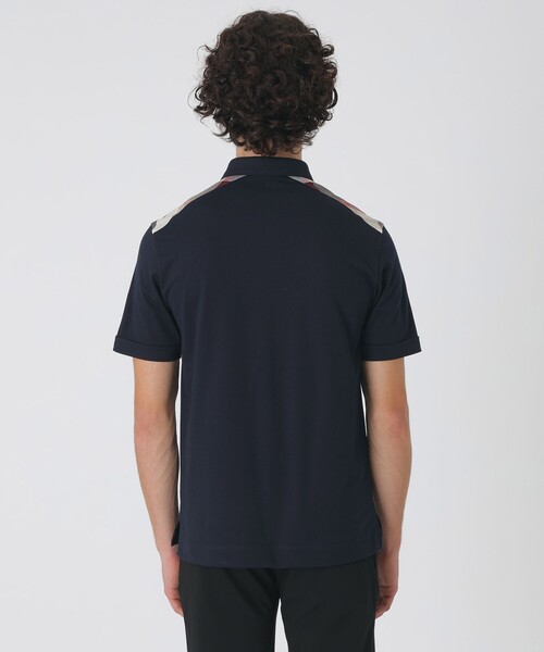 セール】【一部店舗限定】ショルダーチェックポロシャツ（ポロシャツ