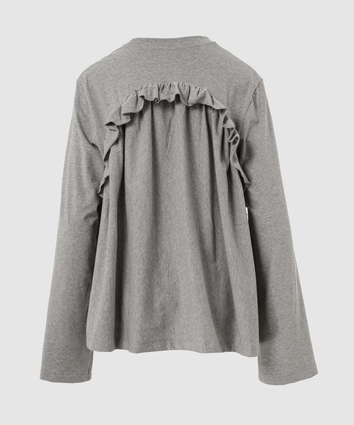 CECILIE BAHNSEN（セシリー バンセン）の「LS T-SHIRT WITH GATHERED