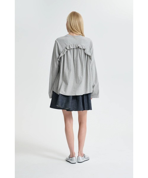 CECILIE BAHNSEN（セシリー バンセン）の「LS T-SHIRT WITH GATHERED