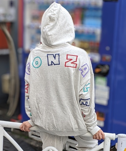 WEST. パーカー ワイドショート ダブルジップパーカー 重ね着 WO24W2TP02【WB