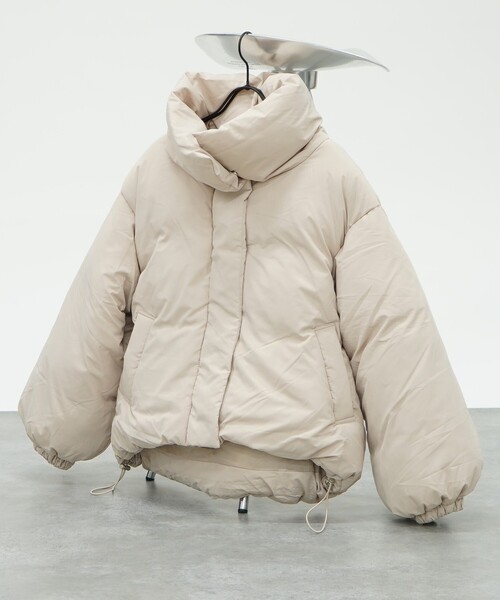 abahouse mavie（アバハウスマヴィ）の「ﾉﾝｷﾙﾄ中綿ﾌﾞﾙｿﾞﾝ（ブルゾン・レディース・ブラウン/アイボリー/ブラック・フリー）」の4枚目の写真