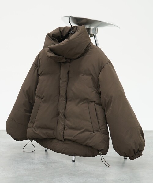 abahouse mavie（アバハウスマヴィ）の「ﾉﾝｷﾙﾄ中綿ﾌﾞﾙｿﾞﾝ（ブルゾン・レディース・ブラウン/アイボリー/ブラック・フリー）」の7枚目の写真