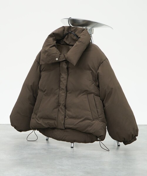 abahouse mavie（アバハウスマヴィ）の「ﾉﾝｷﾙﾄ中綿ﾌﾞﾙｿﾞﾝ（ブルゾン・レディース・ブラウン/アイボリー/ブラック・フリー）」の8枚目の写真