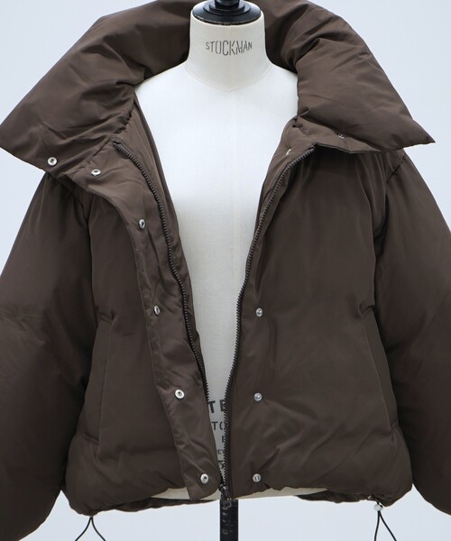 abahouse mavie（アバハウスマヴィ）の「ﾉﾝｷﾙﾄ中綿ﾌﾞﾙｿﾞﾝ（ブルゾン・レディース・ブラウン/アイボリー/ブラック・フリー）」の18枚目の写真