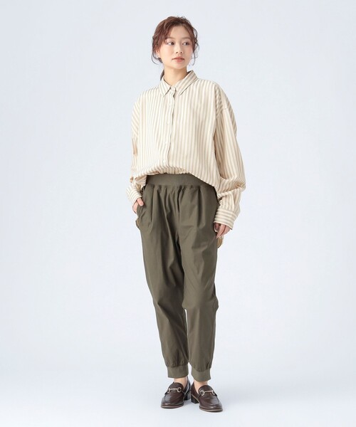 BEAMS HEART(ビームスハート)の「【6/18値下げ】ジョグ パンツ(その他パンツ・レディース・グリーン/ネイビー/ブラック/オリーブ・SMALL/MEDIUM/LARGE)」の15枚目の写真