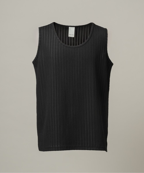 CASPER JOHN(キャスパージョン)の「Rattling tank top/ラトリングタンクトップ(タンクトップ・メンズ・イエロー/ミント/ブラック/ブラウン/ホワイト・LARGE/MEDIUM/SMALL/X-SMALL)」の14枚目の写真