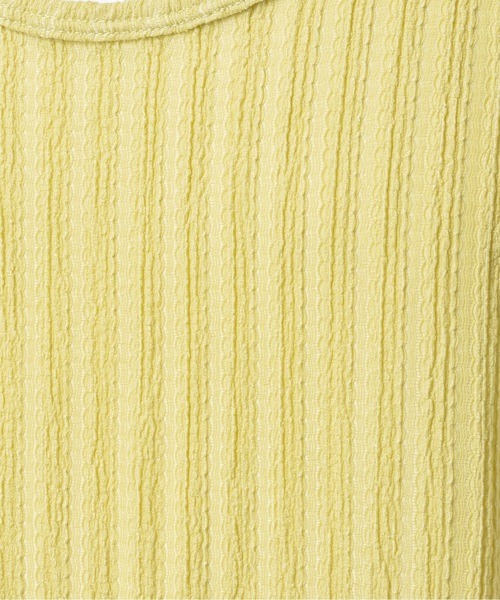 CASPER JOHN(キャスパージョン)の「Rattling tank top/ラトリングタンクトップ(タンクトップ・メンズ・イエロー/ミント/ブラック/ブラウン/ホワイト・LARGE/MEDIUM/SMALL/X-SMALL)」の17枚目の写真