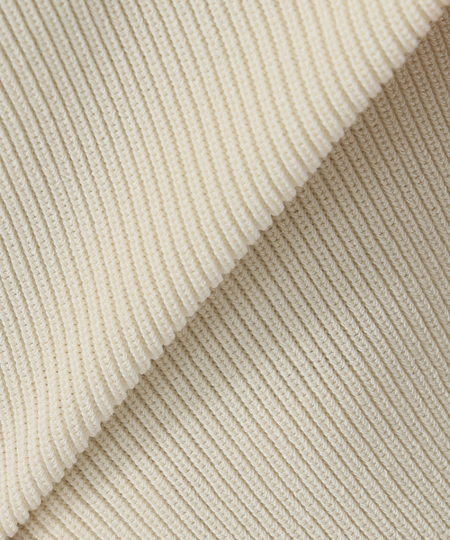 Noble（ノーブル）の「《WEB限定追加》フロントジップボートネックニット（ニット/セーター・レディース・ホワイト系その他/ブラック・FREE）」の19枚目の写真