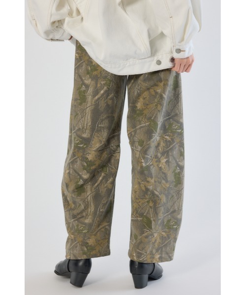 RODEO CROWNS WIDE BOWL（ロデオクラウンズワイドボウル）の「SHARE PATTERNバレルスウェットパンツ（スウェットパンツ・レディース・ベージュ系その他/グレー系その他/ブラウン系その他・MEDIUM/LARGE）」の7枚目の写真