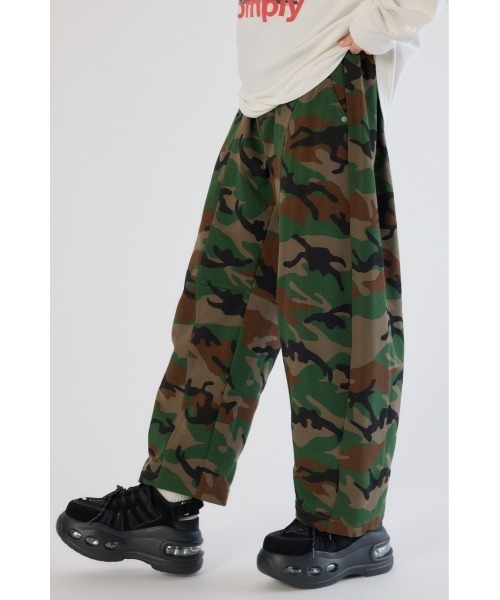 RODEO CROWNS WIDE BOWL（ロデオクラウンズワイドボウル）の「SHARE PATTERNバレルスウェットパンツ（スウェットパンツ・レディース・ベージュ系その他/グレー系その他/ブラウン系その他・MEDIUM/LARGE）」の12枚目の写真