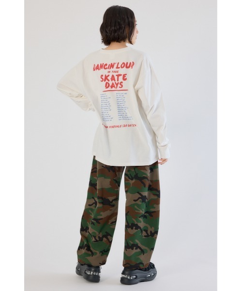 RODEO CROWNS WIDE BOWL（ロデオクラウンズワイドボウル）の「SHARE PATTERNバレルスウェットパンツ（スウェットパンツ・レディース・ベージュ系その他/グレー系その他/ブラウン系その他・MEDIUM/LARGE）」の15枚目の写真