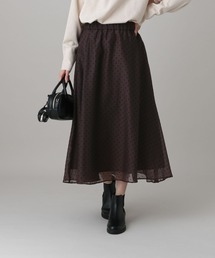 GLOBAL WORK | MATINEE LINE/シアードットスカート/632516(スカート)