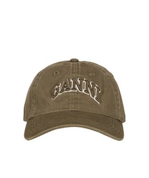 GANNI（ガニー）の「WASHED COTTON CANVAS CAP EMB（キャップ）」