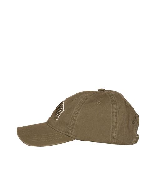 GANNI(ガニー)の「WASHED COTTON CANVAS CAP EMB(キャップ・メンズ・ブラック/オリーブ・OS)」の8枚目の写真
