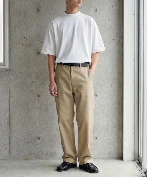 HANES(ヘインズ)の「【Hanes】CassetteChart別注 US COTTON HALF MOCK NECK T-SHIRTS / UNISEX 対応 USコットン ハーフモックネック T シャツ 2P(Tシャツ/カットソー・メンズ・マルチ/ホワイト・S/M/L/XL)」の20枚目の写真