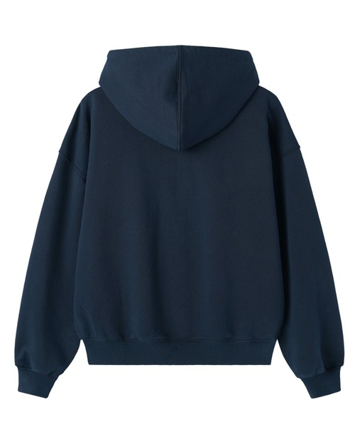 OY（オーワイ）の「『OY/オーワイ』SATIN PATCH HOODIE ZIP UP/サテンパッチジップアップパーカー（パーカー・メンズ・ブラック/ネイビー・L/M）」の21枚目の写真