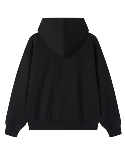 OY（オーワイ）の「『OY/オーワイ』SATIN PATCH HOODIE ZIP UP/サテンパッチジップアップパーカー（パーカー・メンズ・ブラック/ネイビー・L/M）」の19枚目の写真