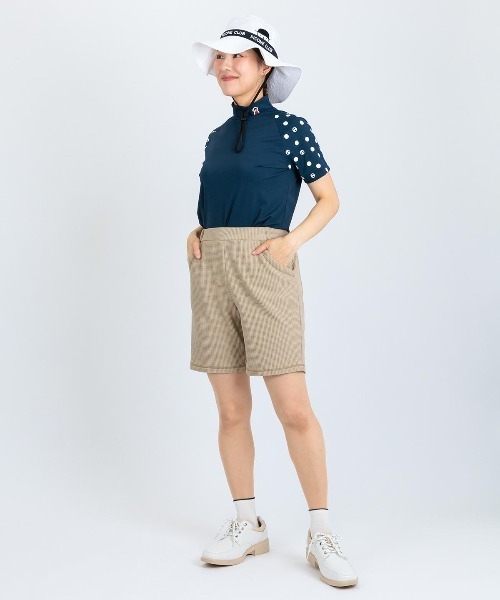 Picone CLUB（ピッコーネクラブ）の「ドット袖冷感プルオーバー（Tシャツ/カットソー・レディース・ネイビー/ブラック/ホワイト・13号/11号/9号）」の21枚目の写真
