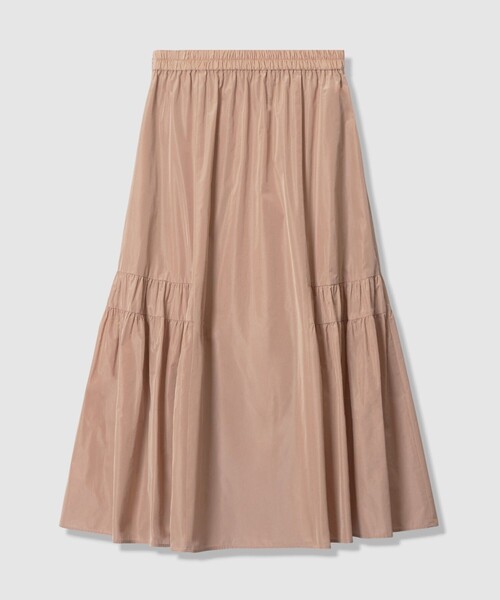 ANAYI（アナイ）の「タフタサイドティアードスカート（スカート・レディース・ダークインディゴブルー/ミント/ピンクベージュ・38/36）」の12枚目の写真