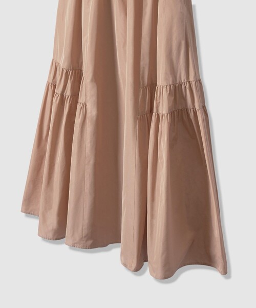 ANAYI（アナイ）の「タフタサイドティアードスカート（スカート・レディース・ダークインディゴブルー/ミント/ピンクベージュ・38/36）」の9枚目の写真