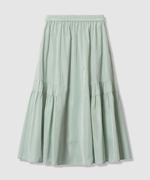 ANAYI（アナイ）の「タフタサイドティアードスカート（スカート・レディース・ダークインディゴブルー/ミント/ピンクベージュ・38/36）」の6枚目の写真