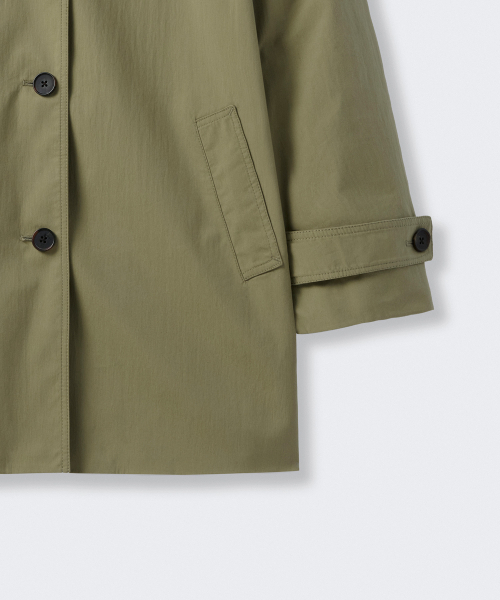 【タグ付新品】MUSINSA STANDARD WOMANハーフトレンチコート MUSINSA公式 | MUSINSA STANDARD WOMAN ウィメンズシングルハーフ