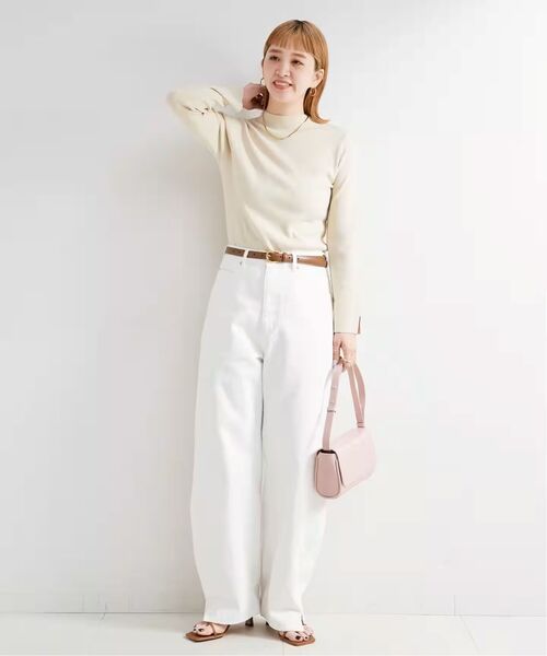 B.C STOCK(ベーセーストック)の「《追加8》ウォッシャブル / DU JOUR / デュ ジュール BARREL BAGGY JEAN(デニムパンツ・レディース・ホワイト系その他/ネイビー/ブルー・36/38)」の18枚目の写真