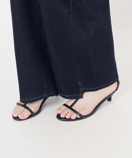 B.C STOCK（ベーセーストック）の「《追加8》ウォッシャブル / DU JOUR / デュ ジュール BARREL BAGGY JEAN（デニムパンツ・レディース・ホワイト系その他/ネイビー/ブルー・36/38）」の19枚目の写真