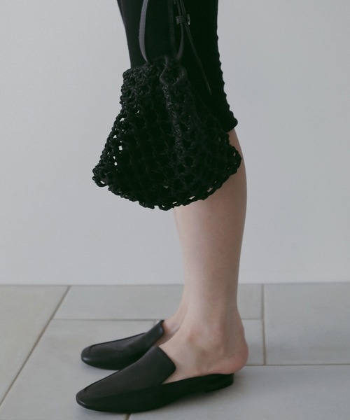 anuke(アンヌーク)の「Ecoleather Flat Loafers(ローファー・レディース・ブラック・38inch/37inch/36inch)」の4枚目の写真