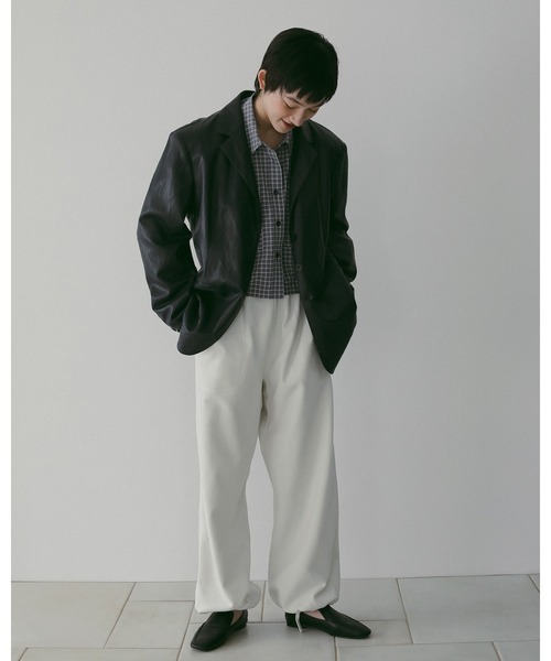 anuke(アンヌーク)の「Ecoleather Flat Loafers(ローファー・レディース・ブラック・38inch/37inch/36inch)」の5枚目の写真