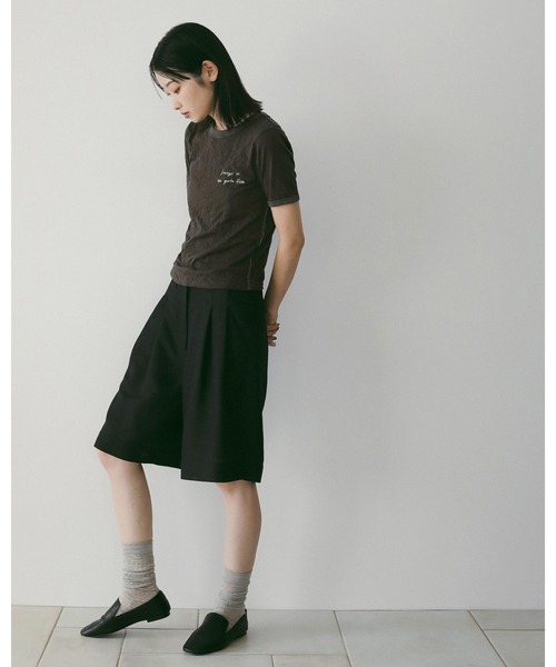 anuke(アンヌーク)の「Ecoleather Flat Loafers(ローファー・レディース・ブラック・38inch/37inch/36inch)」の6枚目の写真