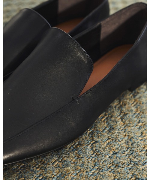 anuke(アンヌーク)の「Ecoleather Flat Loafers(ローファー・レディース・ブラック・38inch/37inch/36inch)」の9枚目の写真