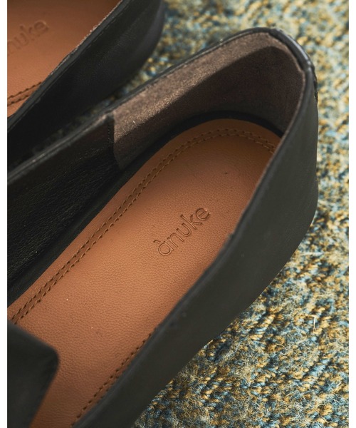 anuke(アンヌーク)の「Ecoleather Flat Loafers(ローファー・レディース・ブラック・38inch/37inch/36inch)」の10枚目の写真