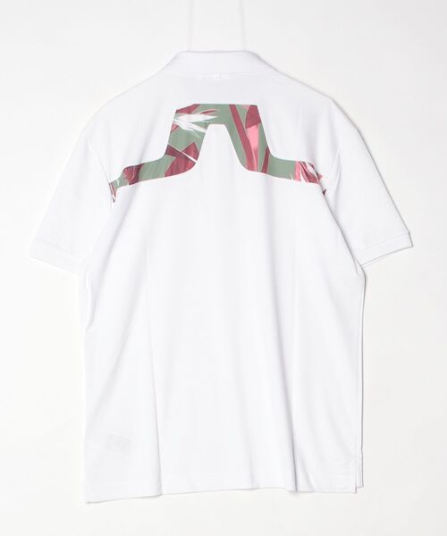 J.LINDEBERG（ジェイリンドバーグ）の「【J.LINDEBERG/GOLF】 半袖ポロシャツ  KV Print Polo（ポロシャツ・メンズ・ホワイト/ブルー・46/44/48）」の18枚目の写真