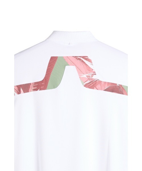 J.LINDEBERG（ジェイリンドバーグ）の「【J.LINDEBERG/GOLF】 半袖ポロシャツ  KV Print Polo（ポロシャツ・メンズ・ホワイト/ブルー・46/44/48）」の3枚目の写真