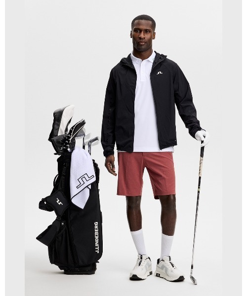 J.LINDEBERG（ジェイリンドバーグ）の「【J.LINDEBERG/GOLF】 半袖ポロシャツ  KV Print Polo（ポロシャツ・メンズ・ホワイト/ブルー・46/44/48）」の7枚目の写真