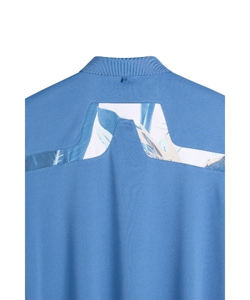 J.LINDEBERG（ジェイリンドバーグ）の「【J.LINDEBERG/GOLF】 半袖ポロシャツ  KV Print Polo（ポロシャツ・メンズ・ホワイト/ブルー・46/44/48）」の10枚目の写真