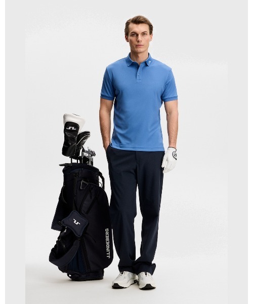 J.LINDEBERG/GOLF — короткий рукав KV Print Polo