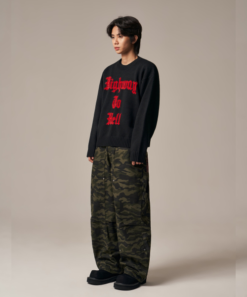 IDWS(アイドンワナセル)の「Oblique Print Pants Dark Multi(その他パンツ・レディース・その他・2/1/0)」の16枚目の写真