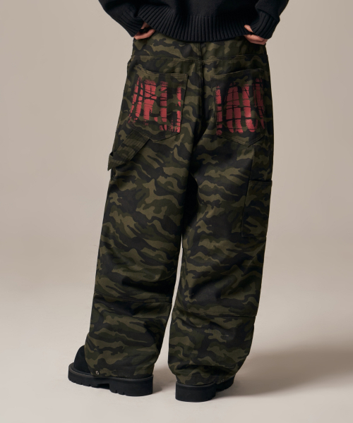 IDWS(アイドンワナセル)の「Oblique Print Pants Dark Multi(その他パンツ・レディース・その他・2/1/0)」の9枚目の写真