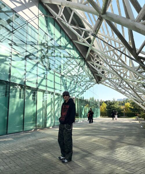 IDWS(アイドンワナセル)の「Oblique Print Pants Dark Multi(その他パンツ・レディース・その他・2/1/0)」の6枚目の写真