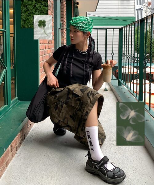 IDWS(アイドンワナセル)の「Ignis Maxi Cargo Bermuda Shorts Multi(その他パンツ・レディース・その他・0/1/2)」の21枚目の写真
