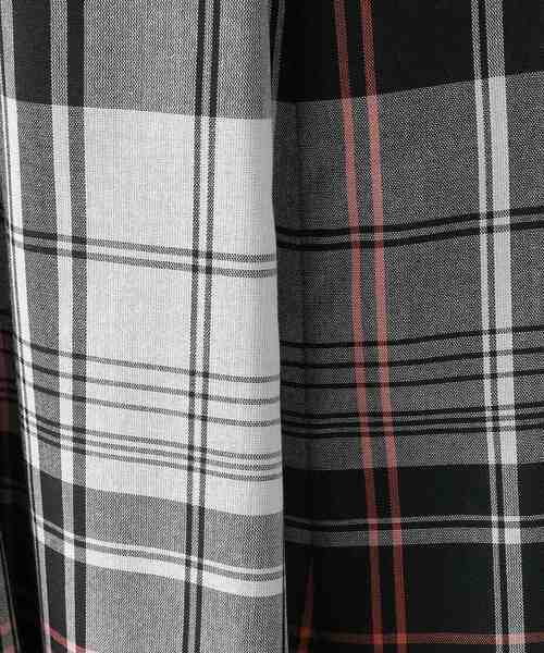 Dessin(デッサン)の「【ウエストゴム/洗える】映えチェック柄スカート(スカート・レディース・チャコールグレー/レッド系/モスグリーン系1・03/02/01/00)」の18枚目の写真