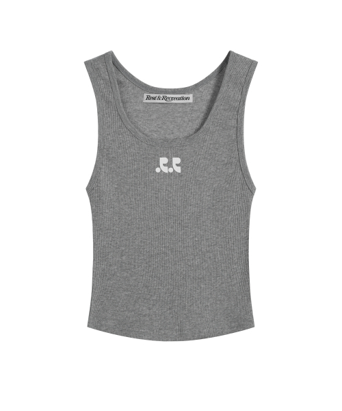 Rest&Recreation(レストアンドレクリエーション)の「SHORT TANK TOP - GREY(Tシャツ/カットソー・レディース・その他・ONE)」の1枚目の写真
