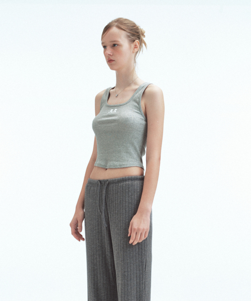 Rest&Recreation(レストアンドレクリエーション)の「SHORT TANK TOP - GREY(Tシャツ/カットソー・レディース・その他・ONE)」の4枚目の写真