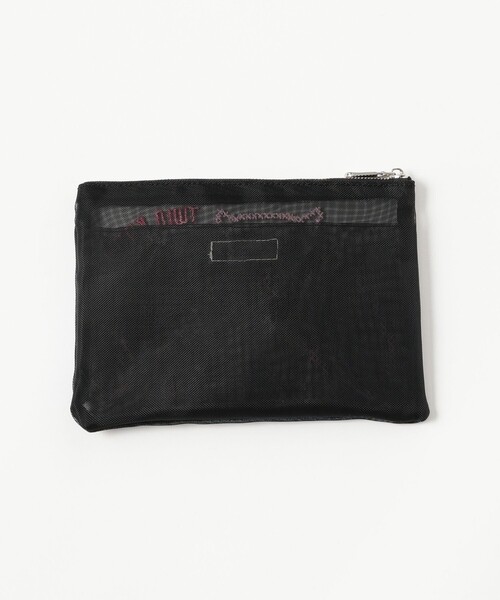 Ray BEAMS（レイビームス）の「【別注】Casselini / チュール 刺繍 ポーチ（ポーチ・レディース・ブルー/ブラック・ONE SIZE）」の3枚目の写真